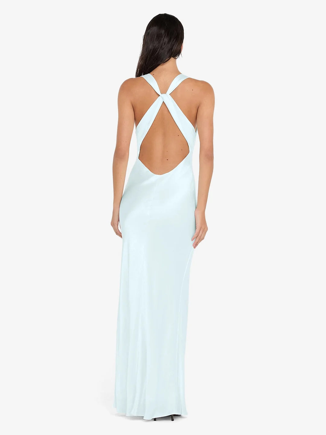 Bec + Bridge Gia Halter Maxi Dress in SEASPRAY