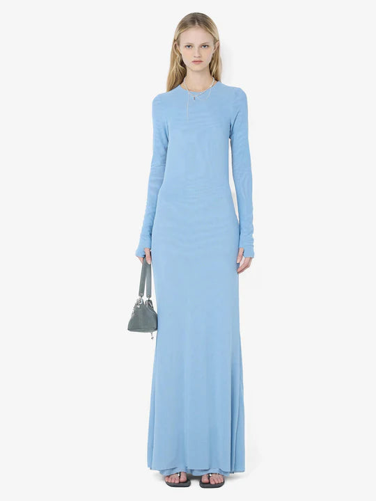 BEC + BRIDGE Juniper L/S Maxi Dress Demim Blue