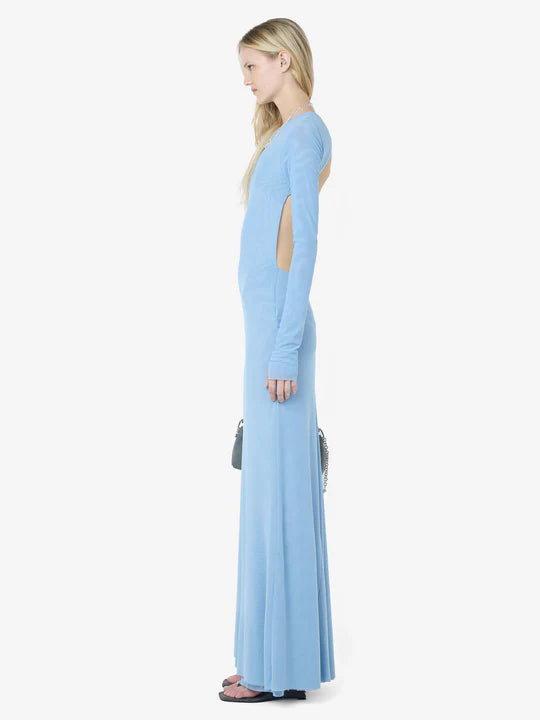BEC + BRIDGE Juniper L/S Maxi Dress Demim Blue