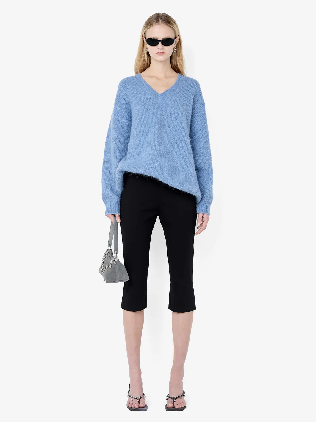 BEC + BRIDGE Neo Oversized Jumper Denim Blue
