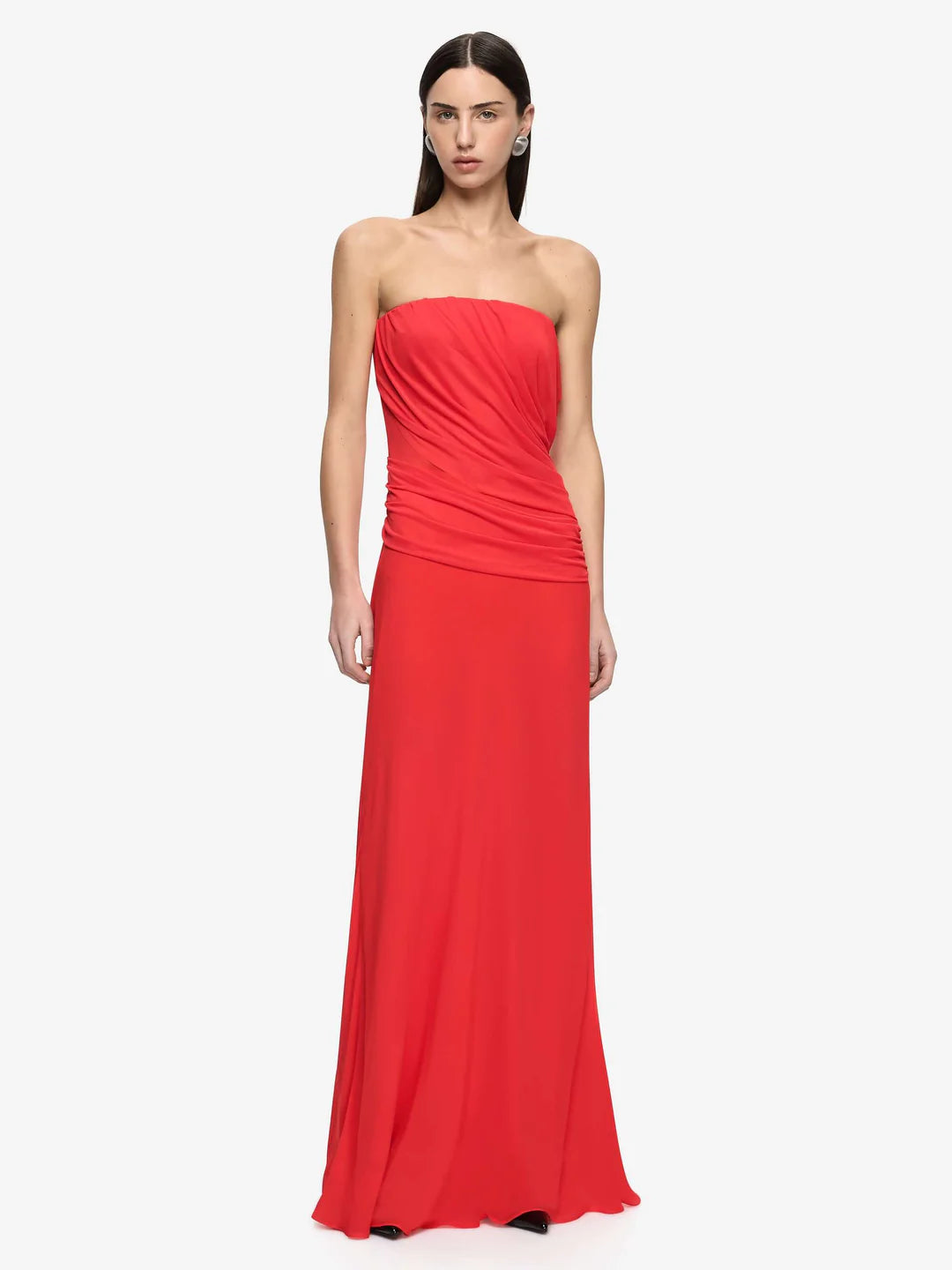 BEC + BRIDGE - Xanthi Strapless Dress in Flame