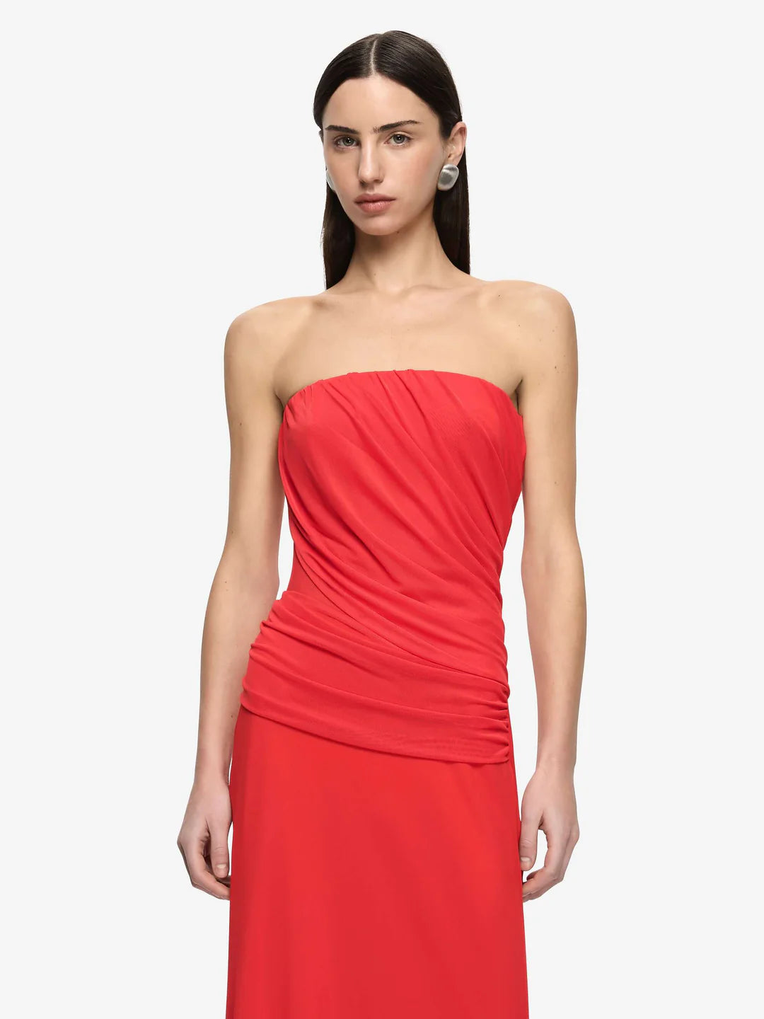 BEC + BRIDGE - Xanthi Strapless Dress in Flame