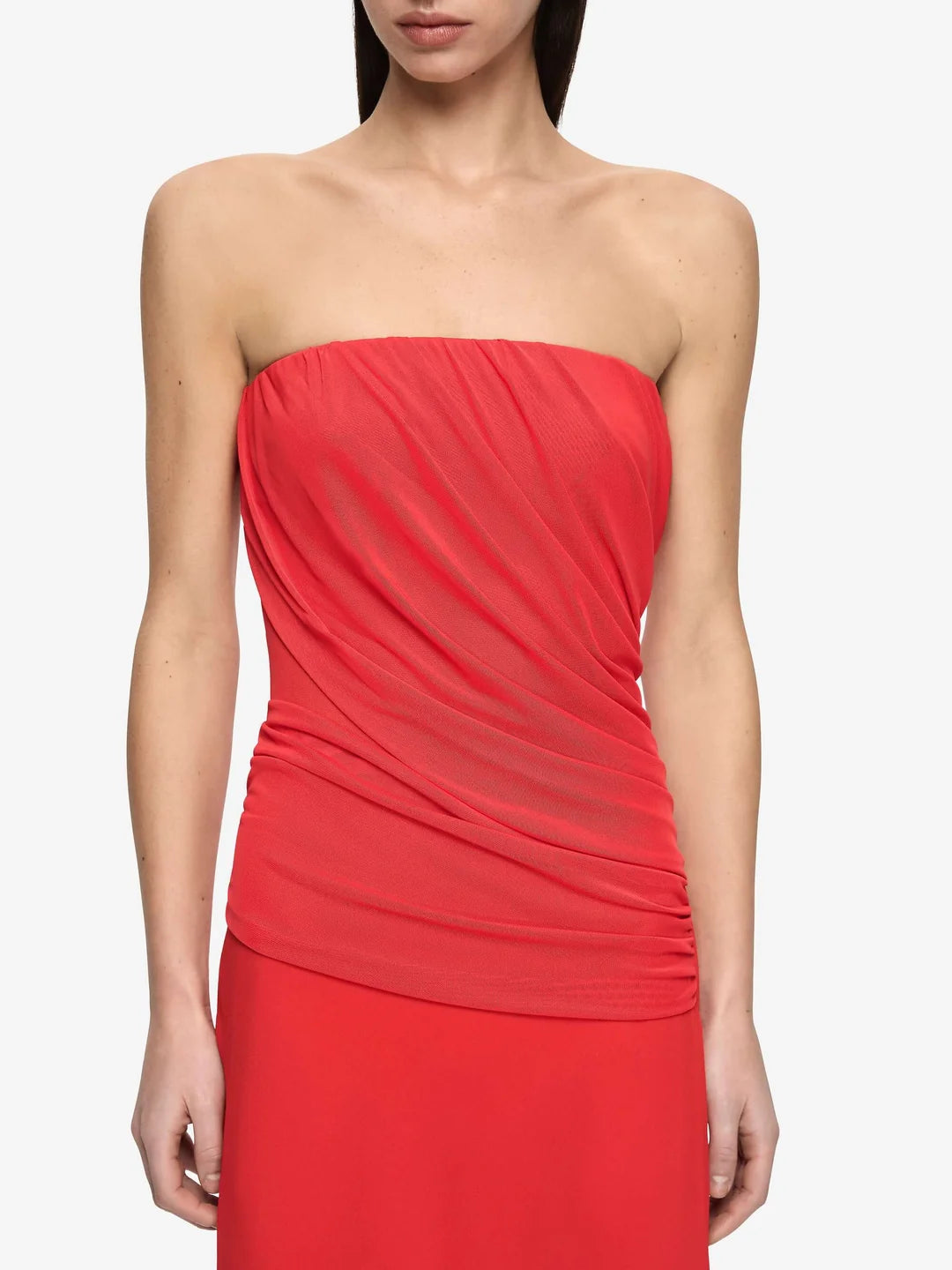 BEC + BRIDGE - Xanthi Strapless Dress in Flame
