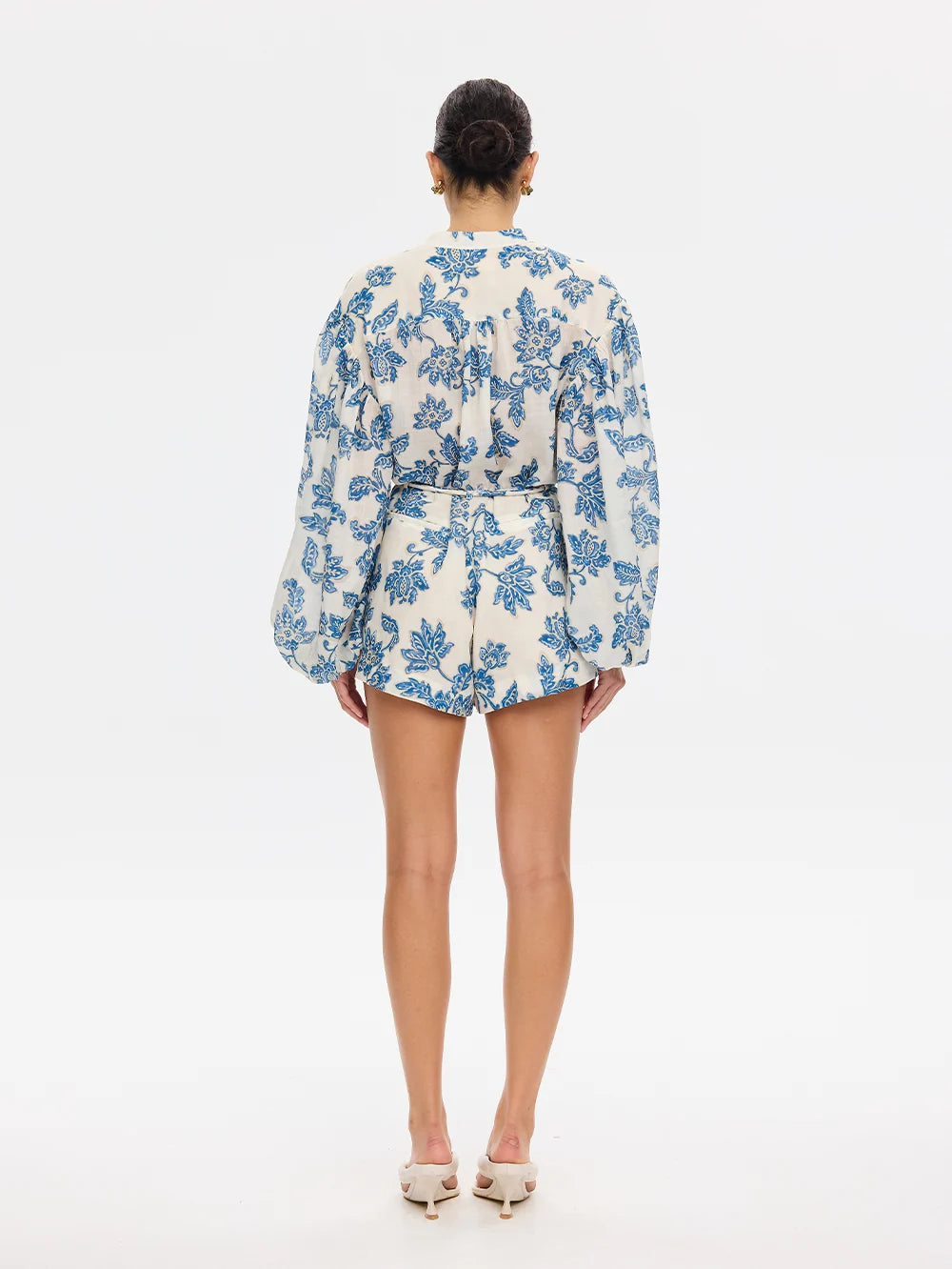 KIVARI - Bluebell Playsuit in Blue