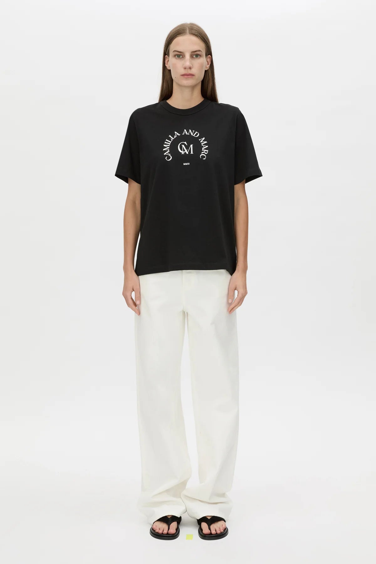 CAMILLA AND MARC Karine Tee-black