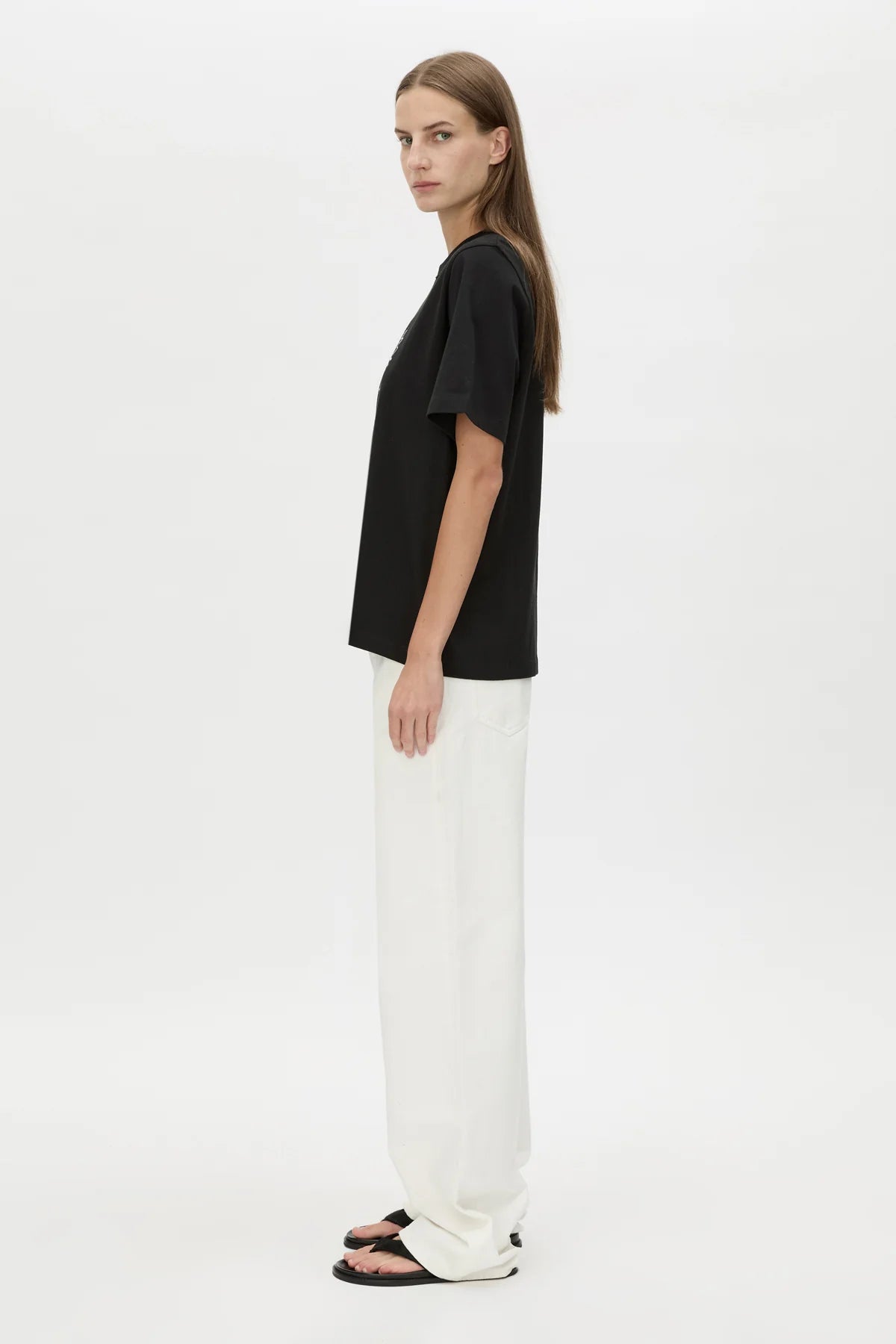 CAMILLA AND MARC Karine Tee-black