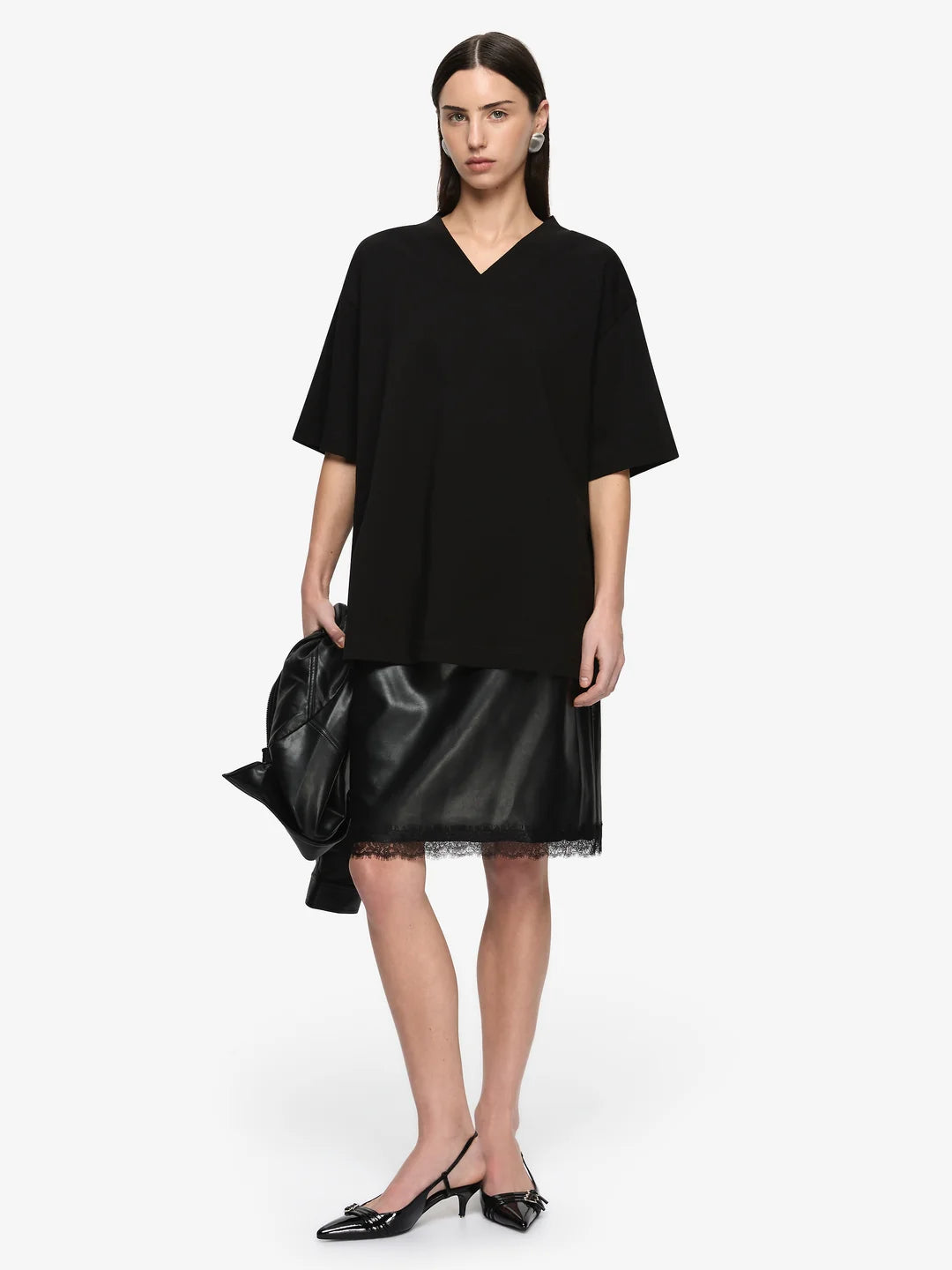 Bec + Bridge - Calla Tee IN BLACK