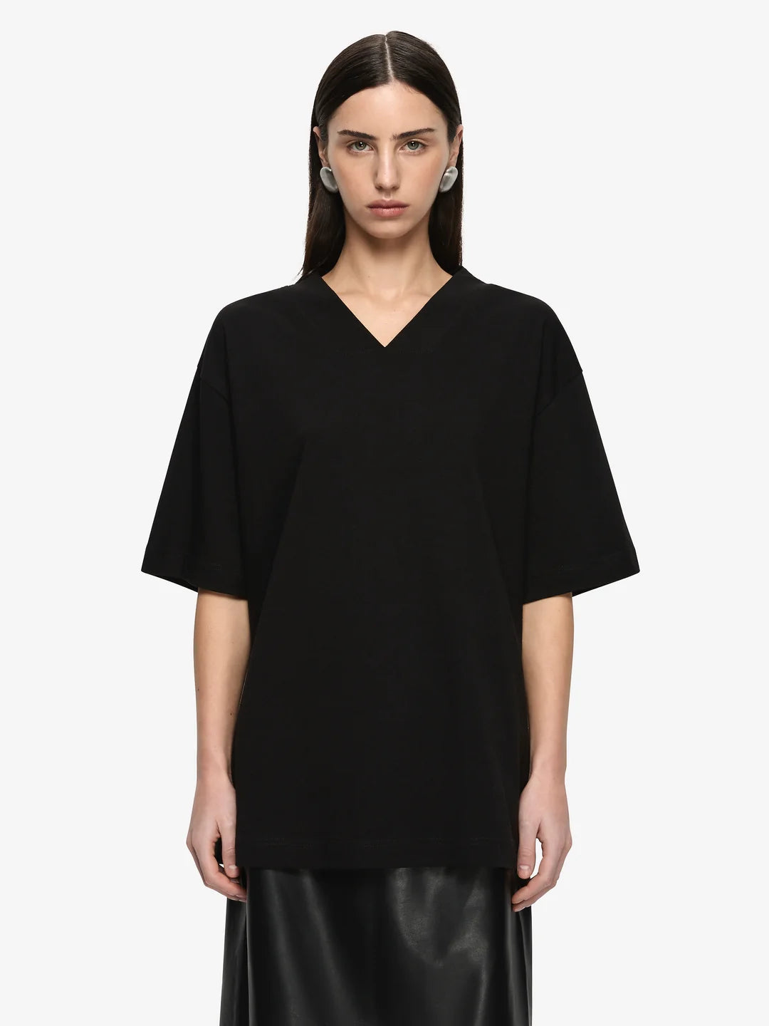 Bec + Bridge - Calla Tee IN BLACK