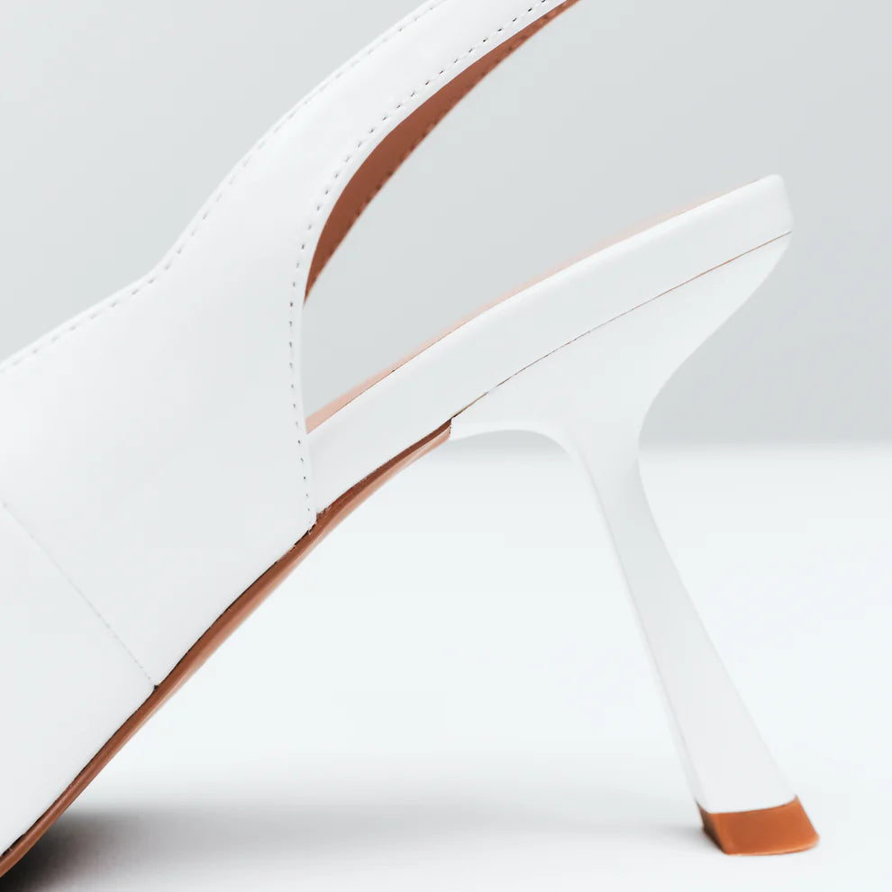 LANA WILKINSON - Celeste Pump in White Patent Leather