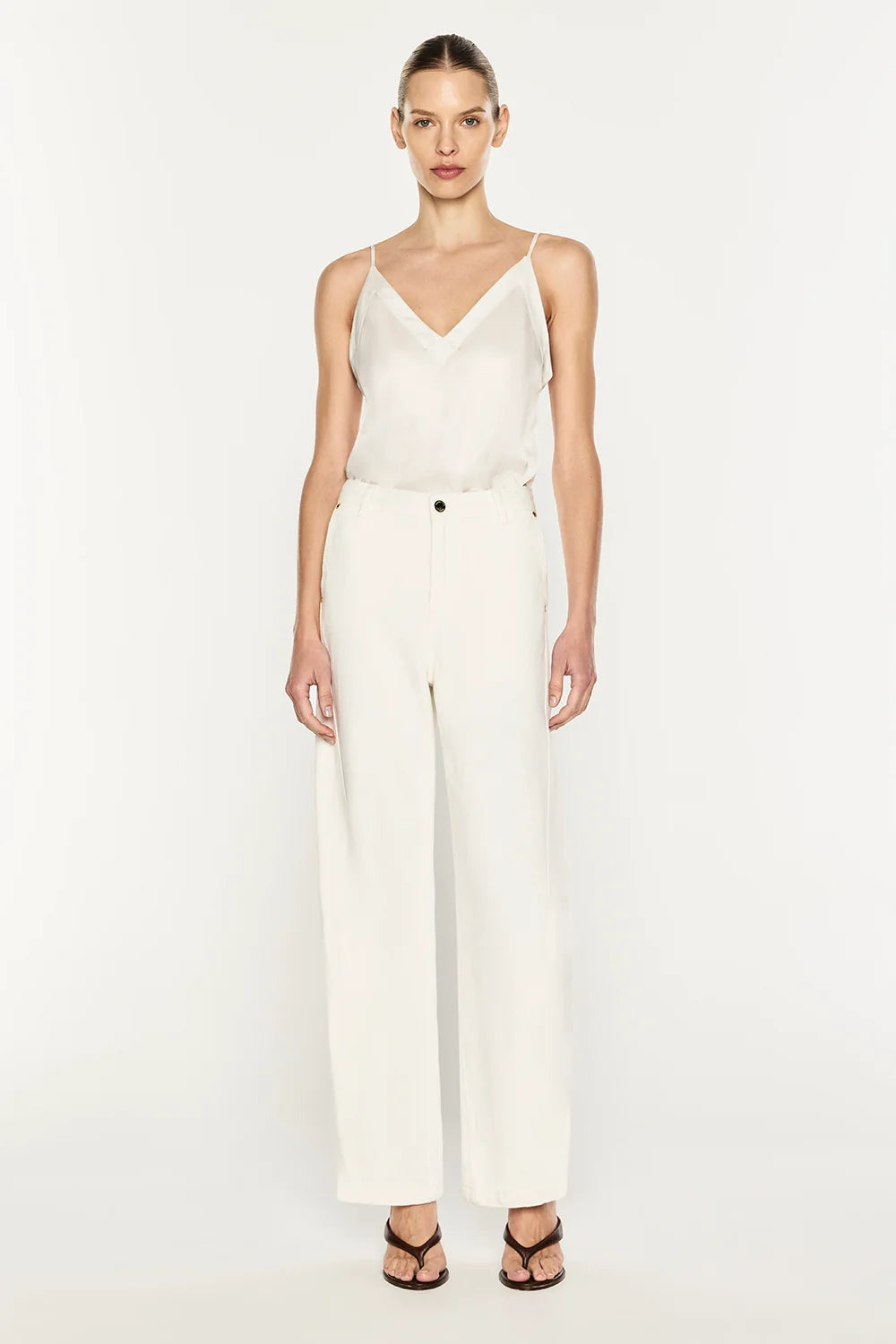 Manning Cartell - Clean Slate Barrel Jean IN OFF WHITE