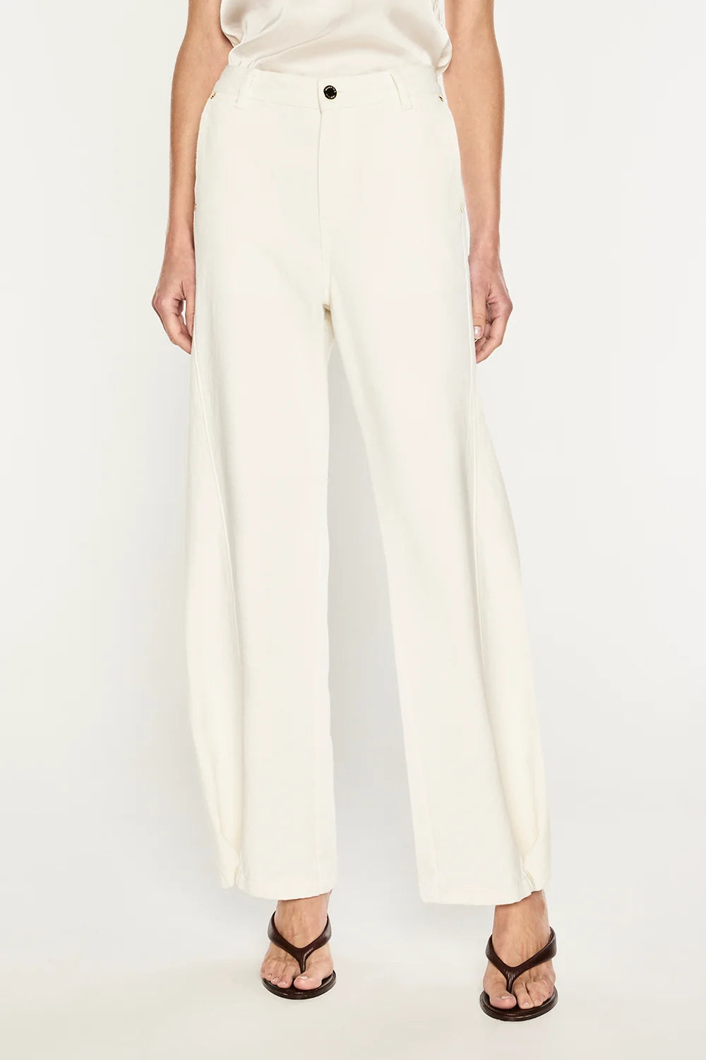 Manning Cartell - Clean Slate Barrel Jean IN OFF WHITE