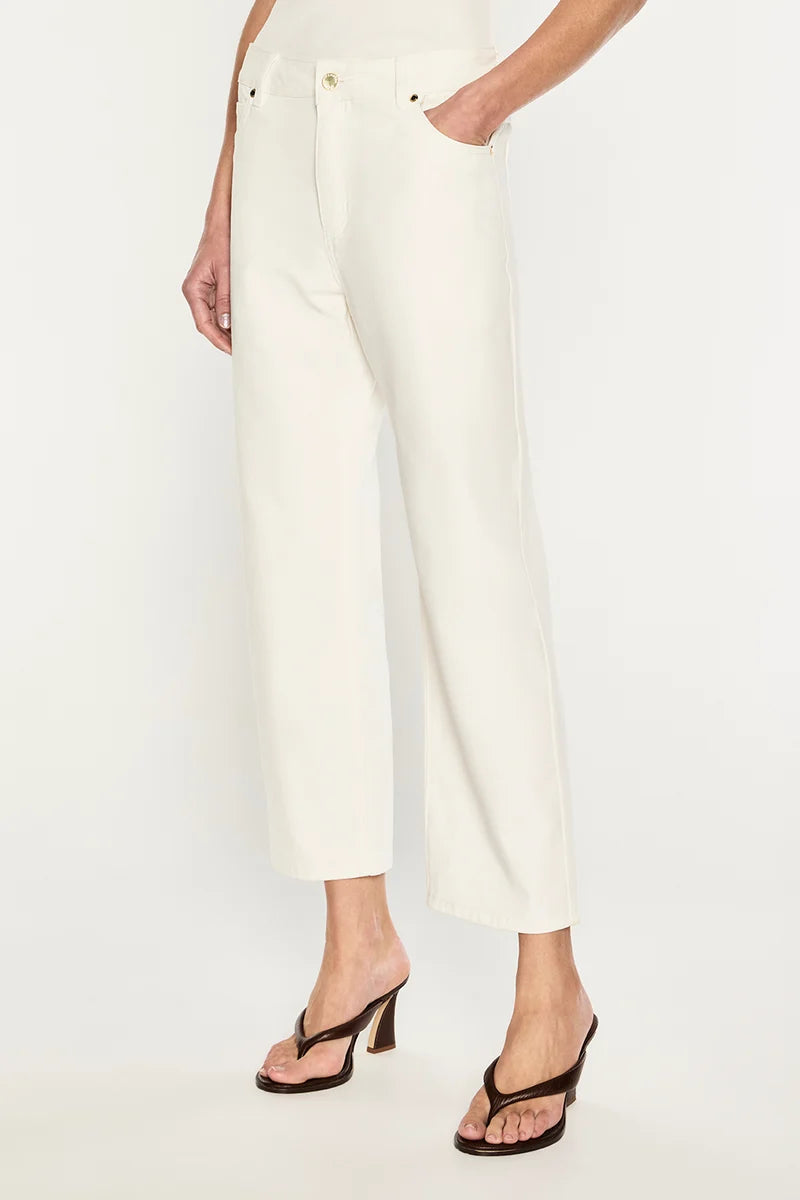 Manning Cartell - Clean Slate Crop Jean IN OFF WHITE