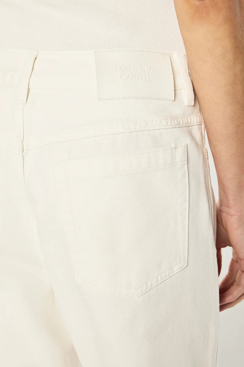 Manning Cartell - Clean Slate Crop Jean IN OFF WHITE