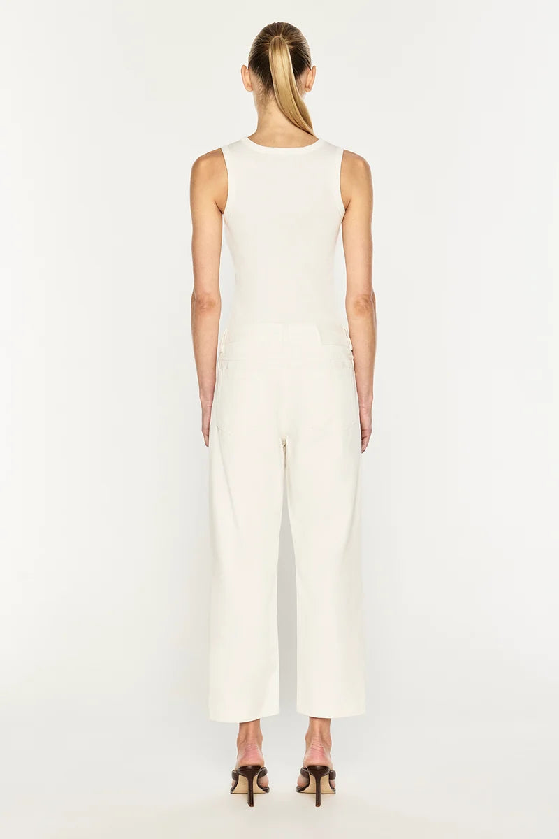 Manning Cartell - Clean Slate Crop Jean IN OFF WHITE