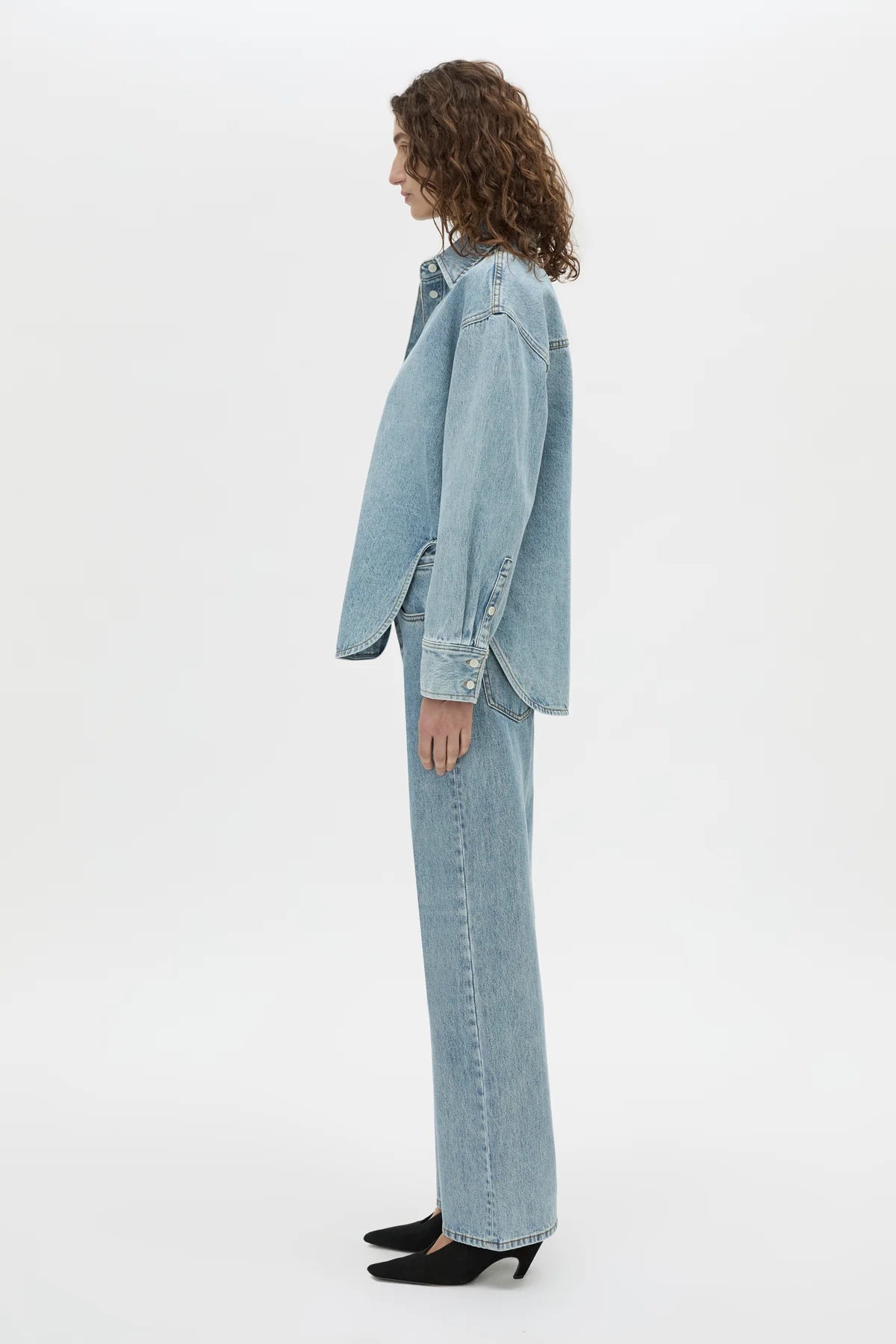Camilla and Marc - Cody Denim Shirt IN LIGHT BLUE