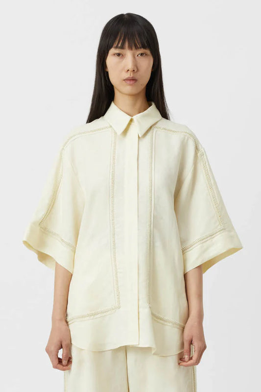 CAMILLA AND MARC Fortuna shirt-lemon