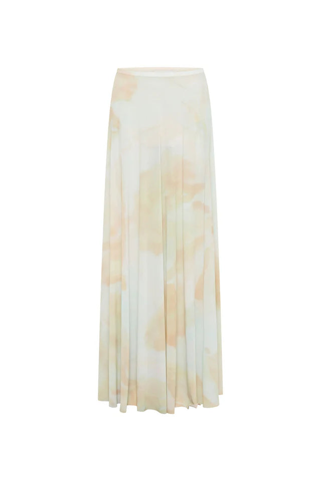 CAMILLA AND MARC - Asta Sheer Midi Skirt - Watercolour