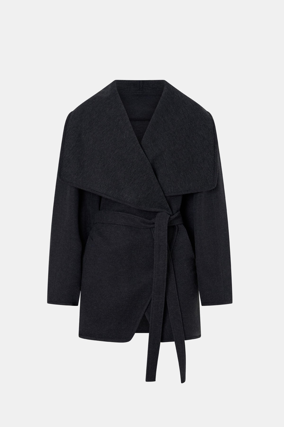 CAMILLA AND MARC Audrey Wrap Jacket Charcoal