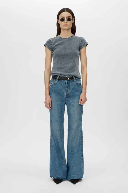 CAMILLA AND MARC Brynn Flared Jean-classic blue