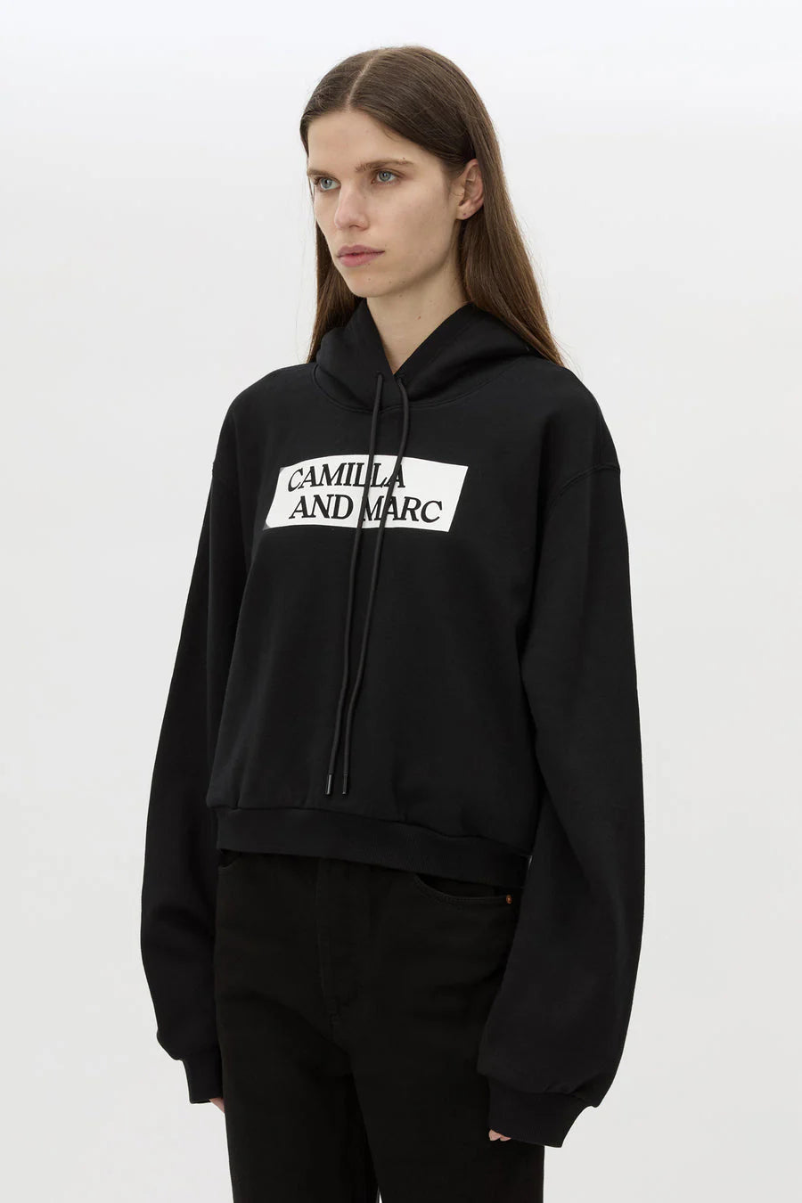 CAMILLA AND MARC - Carmont Graphic Hoodie in Black