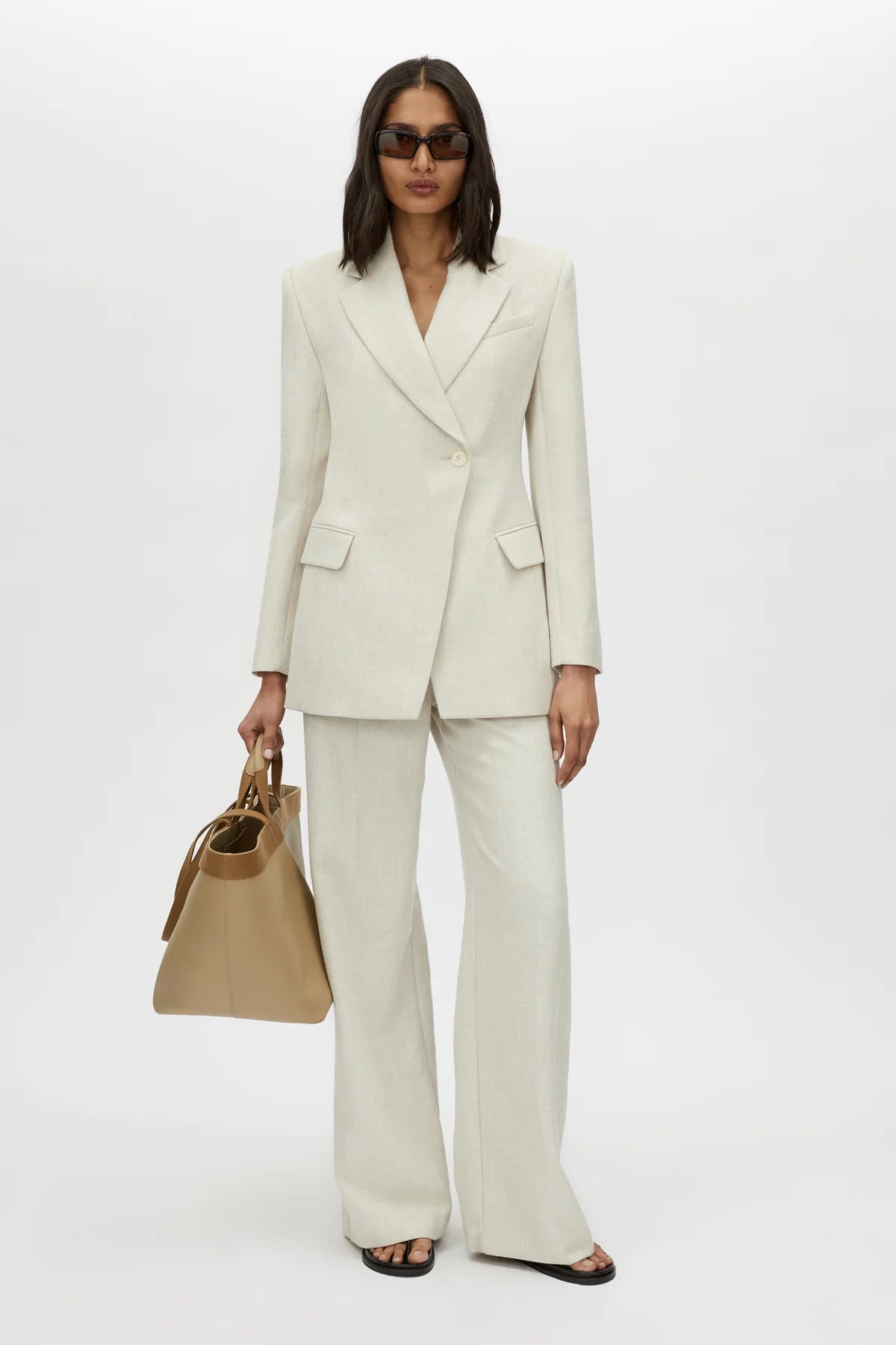 CAMILLA AND MARC Corbett Fitted Blazer-stone