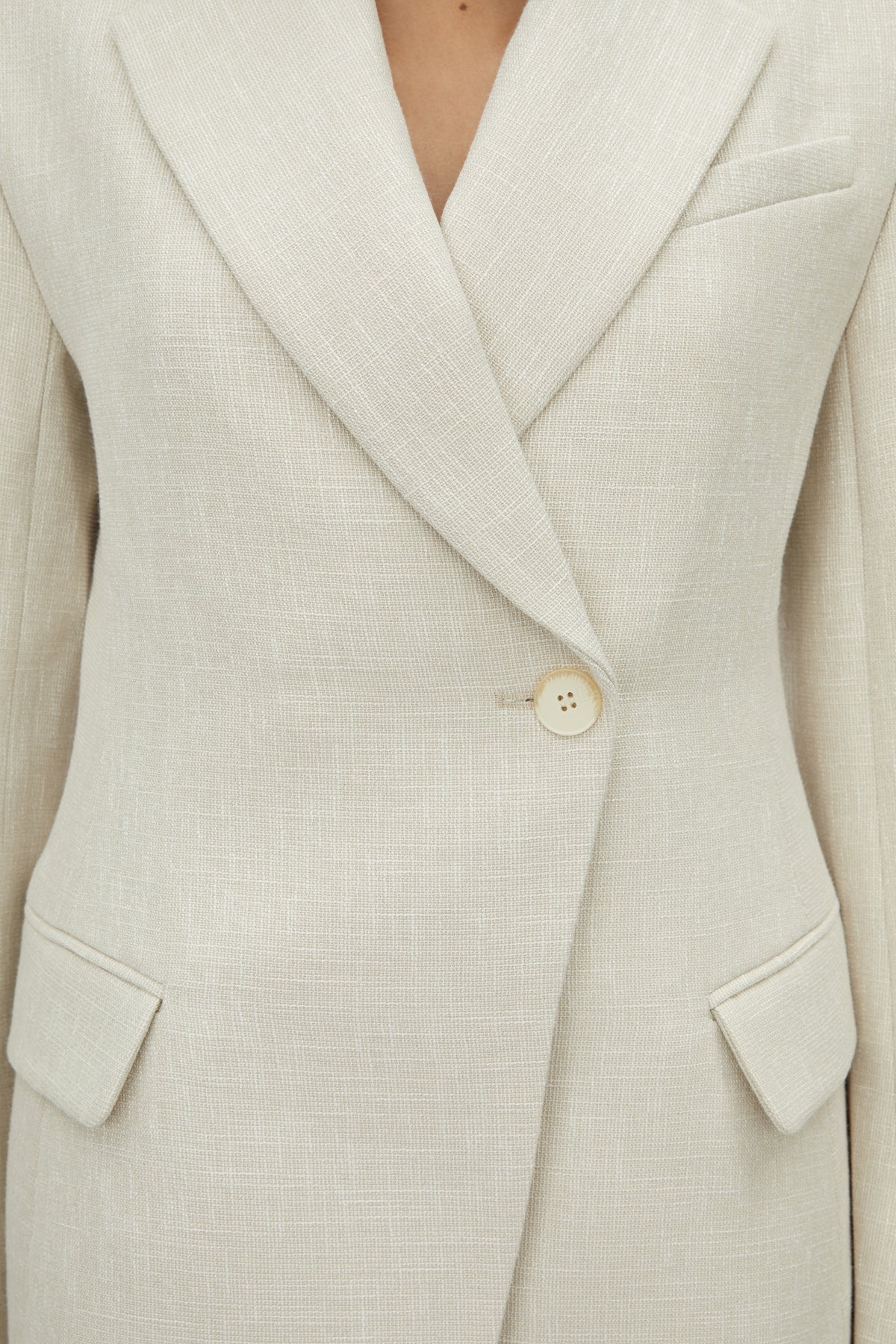 CAMILLA AND MARC Corbett Fitted Blazer-stone