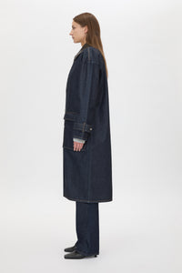 CAMILLA AND MARC Enzo Denim Coat Indigo