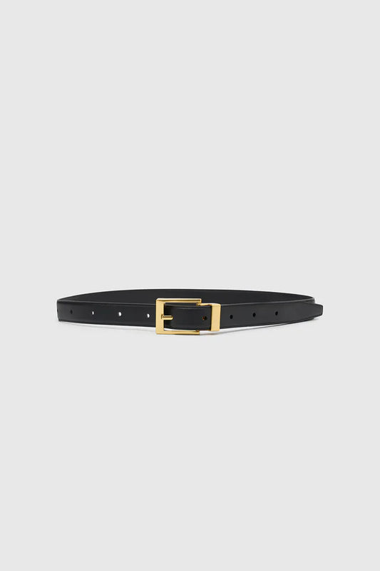 CAMILLA AND MARC Lloyd belt-black/gold