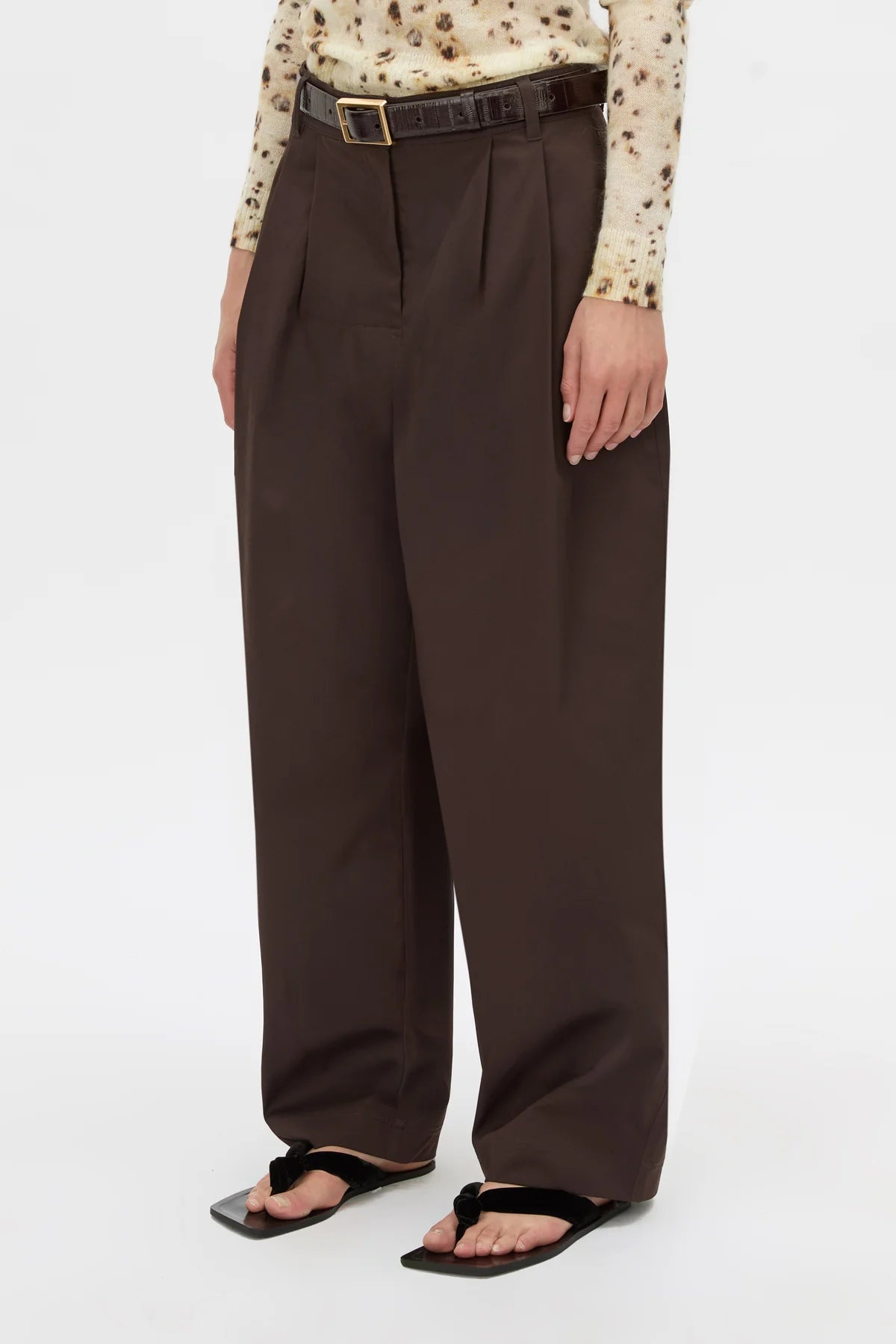 Camilla and Marc - Lola Relaxed Pant IN HICKORY