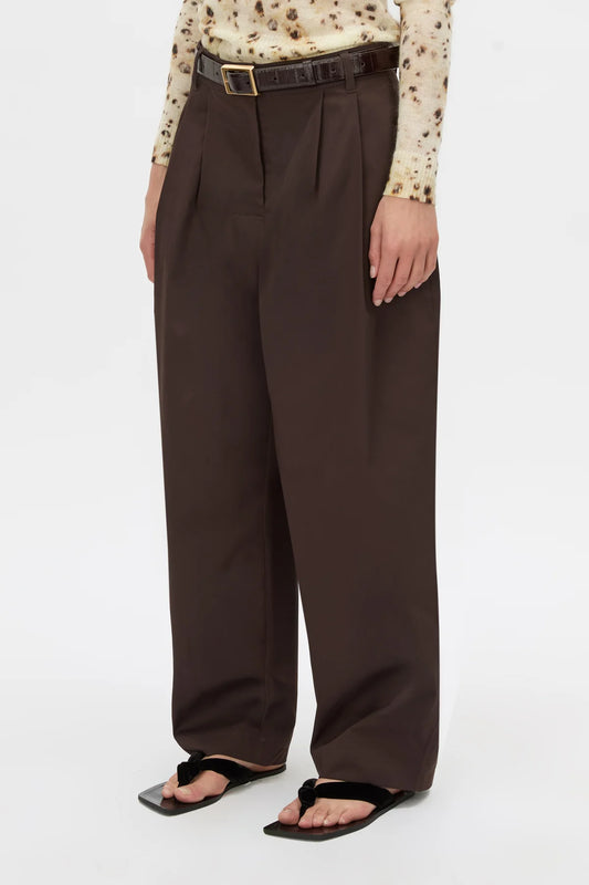 Camilla and Marc - Lola Relaxed Pant IN HICKORY
