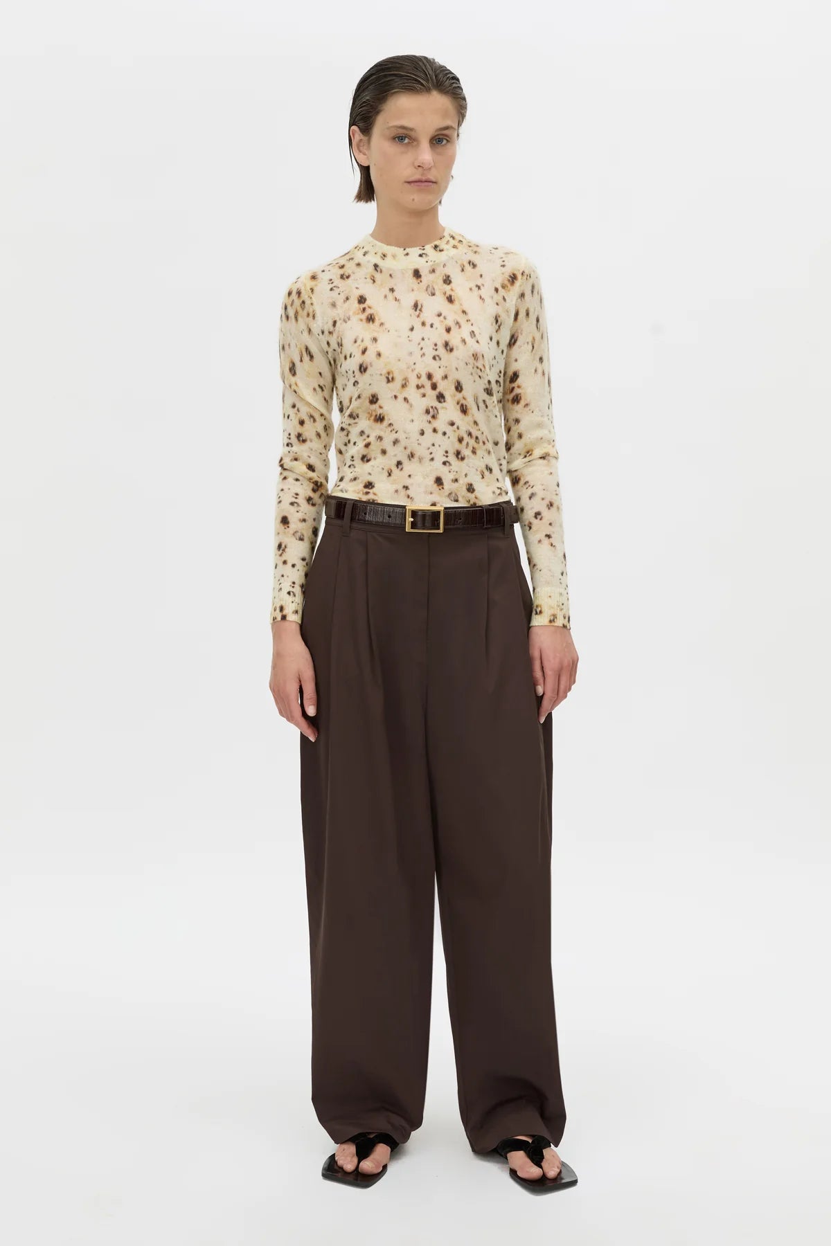 Camilla and Marc - Lola Relaxed Pant IN HICKORY