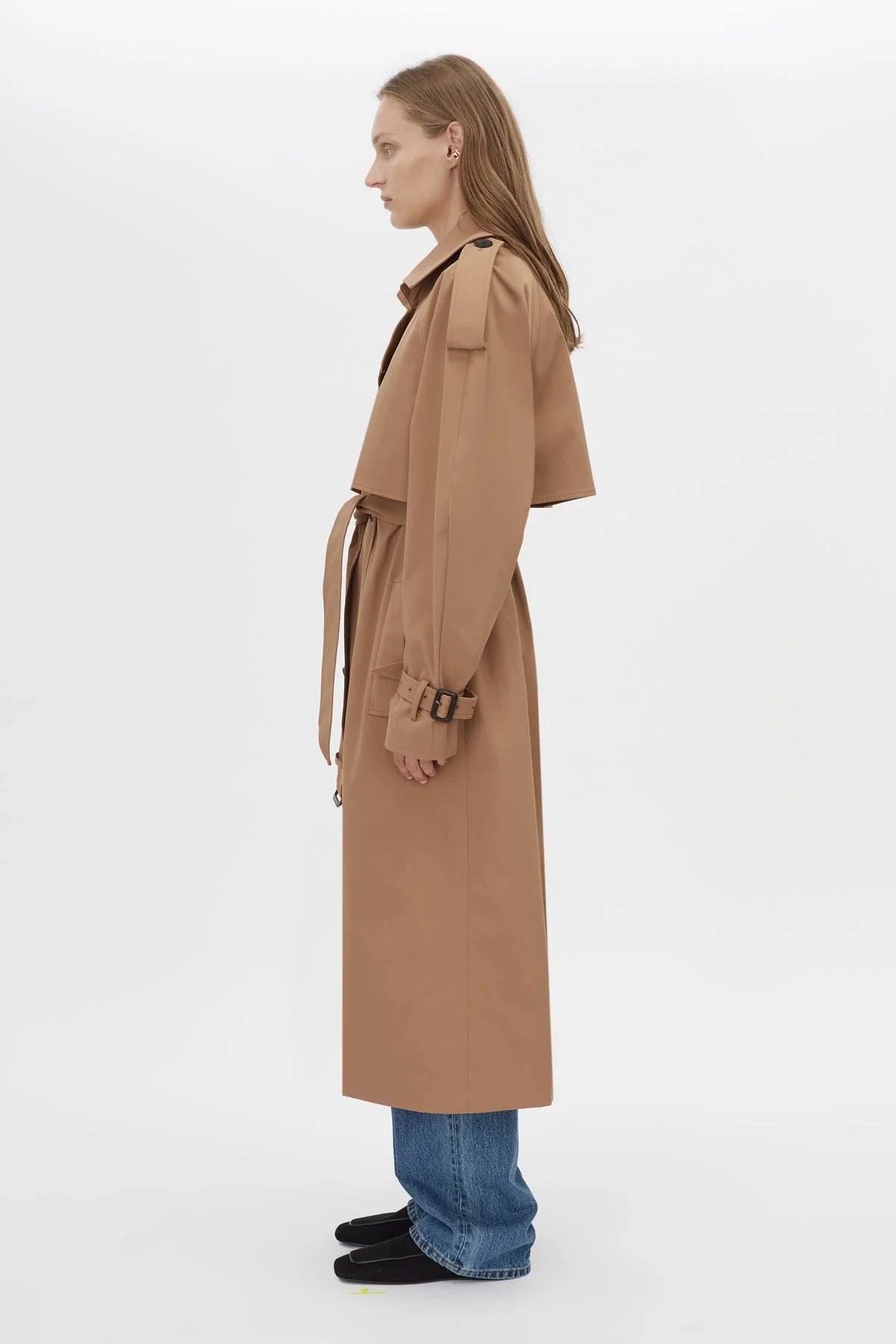 CAMILLA AND MARC - Nelle Oversized Trench Coat in Toffee