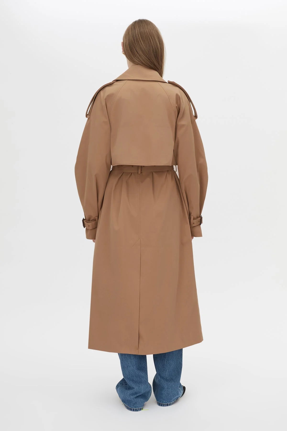 CAMILLA AND MARC - Nelle Oversized Trench Coat in Toffee