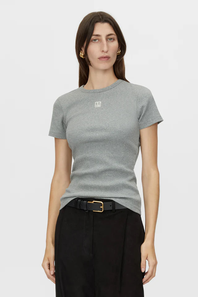 CAMILLA AND MARC Nora Fitted Tee-grey