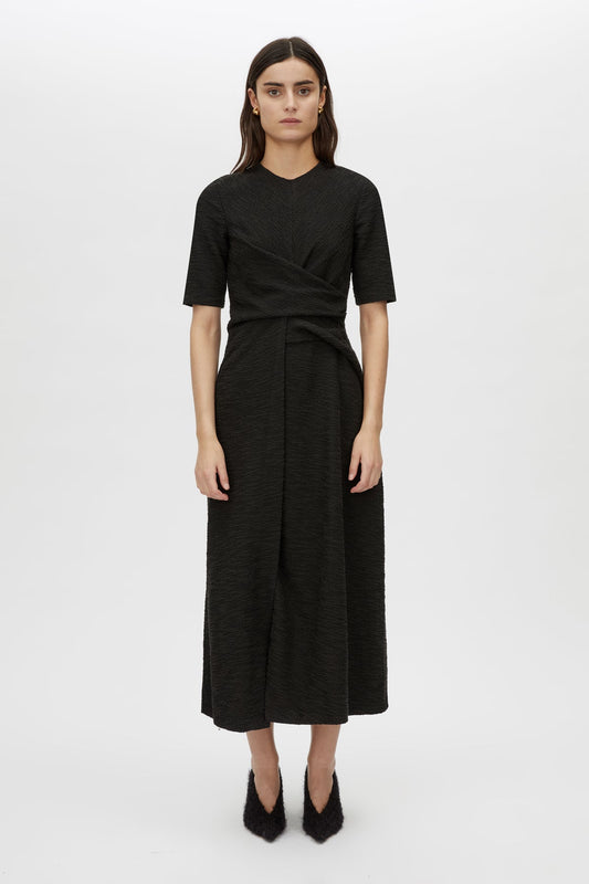 CAMILLA AND MARC Realm Twisted Midi-black