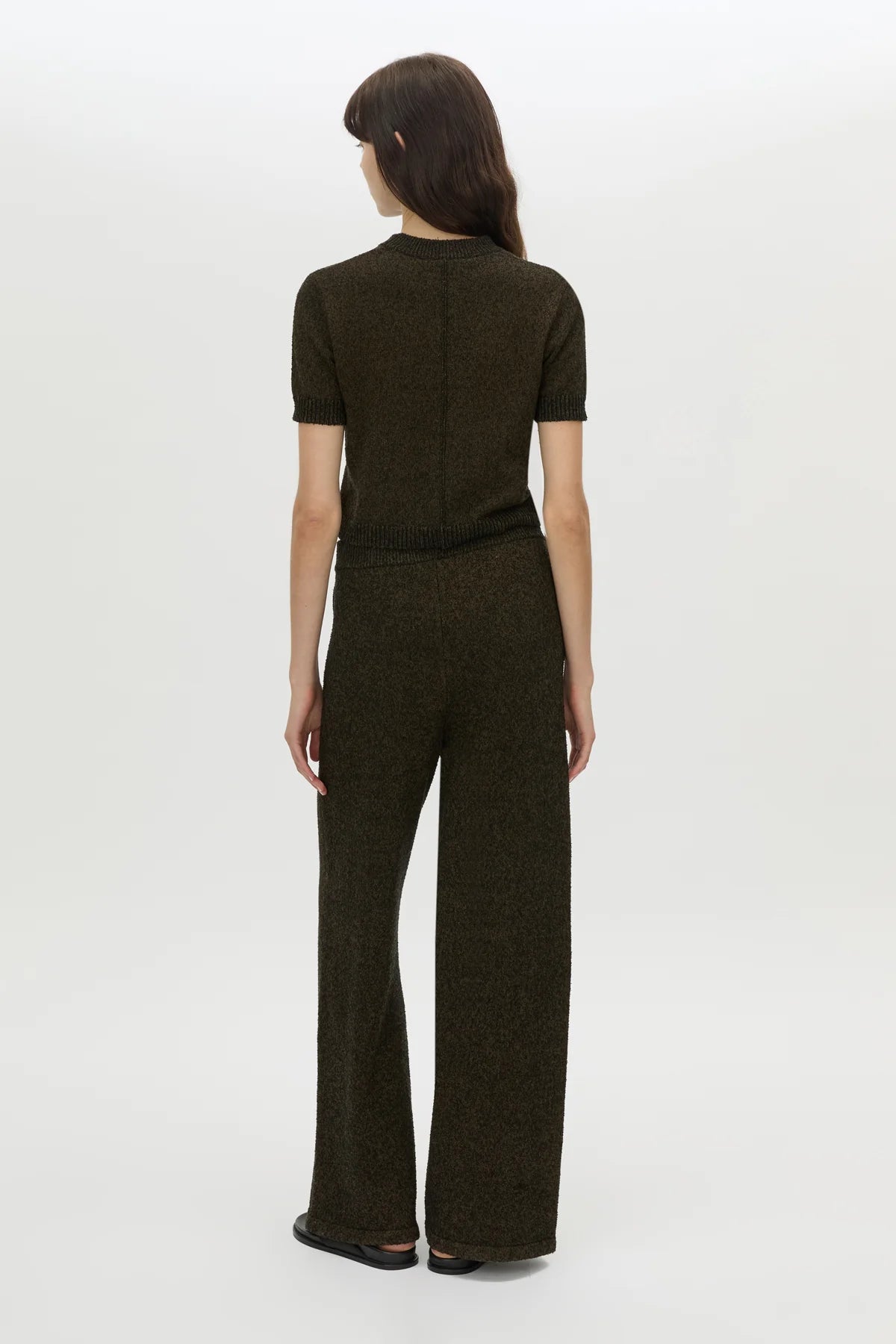 Camilla and Marc - Soleo Textured Knit Pant IN COCOA