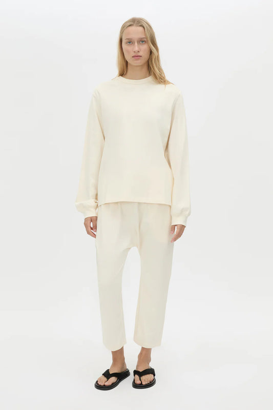 CAMILLA AND MARC - Studio Graphic Long Sleeve Tee in Winter White