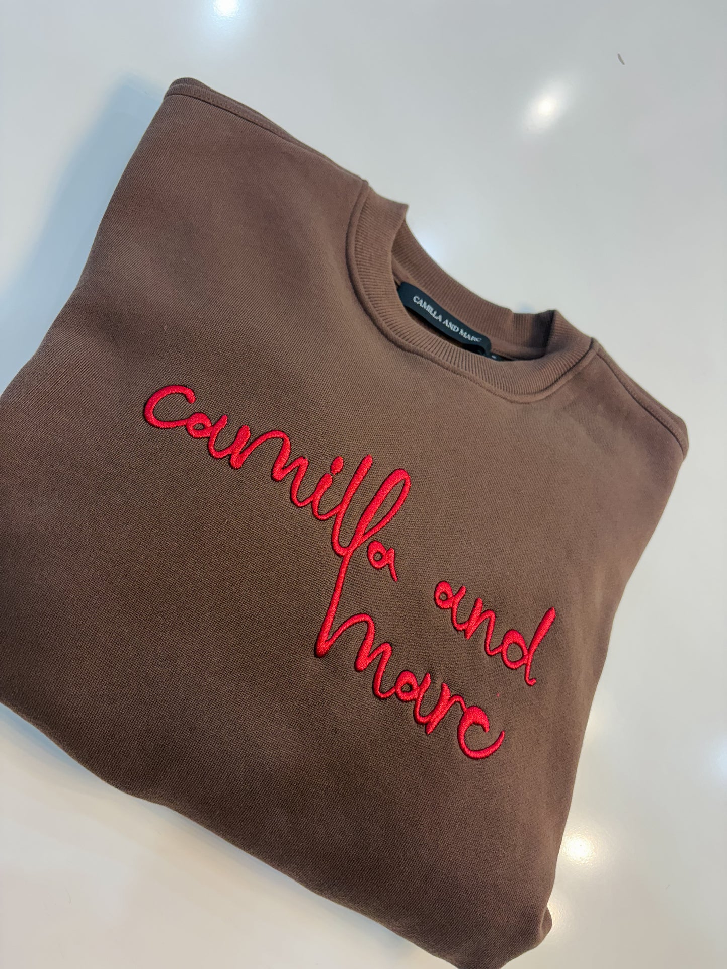 CAMILLA AND MARC - Maren Crop Tracksuit Top in Chocolate