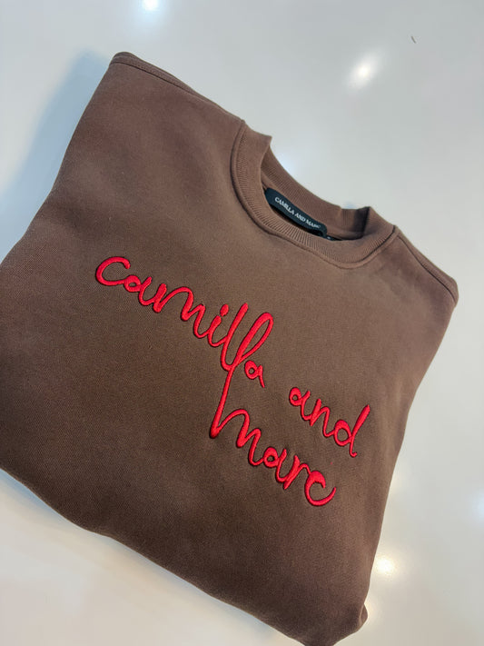 CAMILLA AND MARC - Maren Crop Tracksuit Top in Chocolate