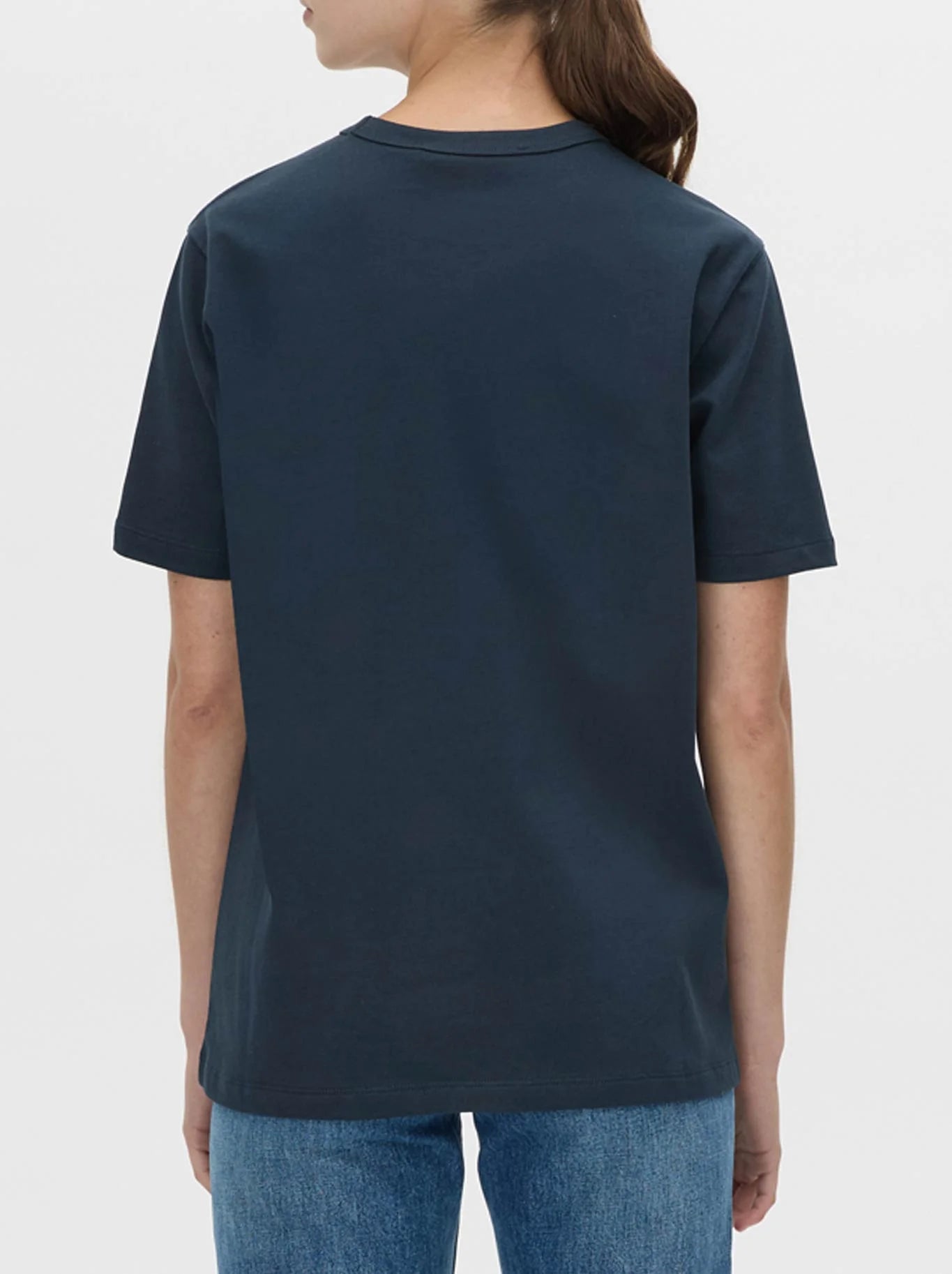Camilla and Marc - Wilde Print Tee IN NAVY/WHITE
