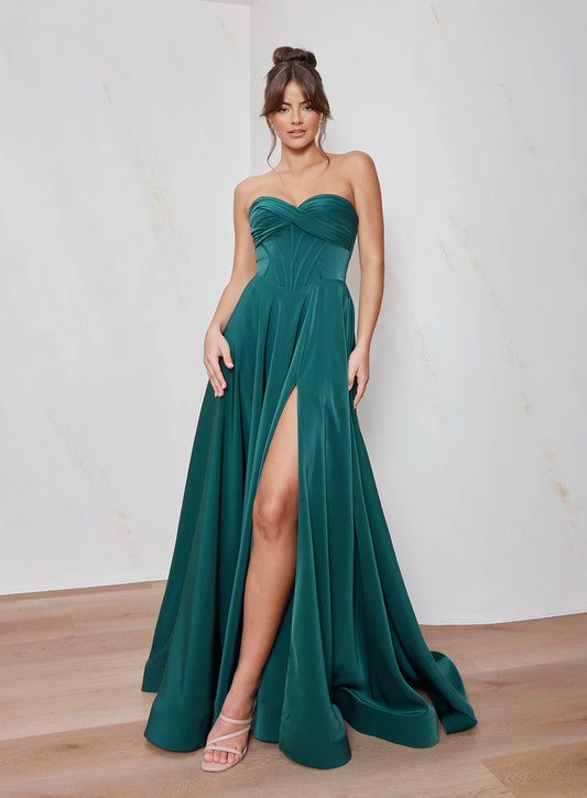 TANIA OLSEN - Carly Dress in Emerald