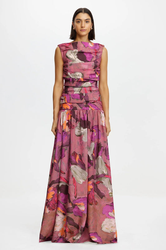 ACLER - Readyham Maxi Dress in Rose Drift