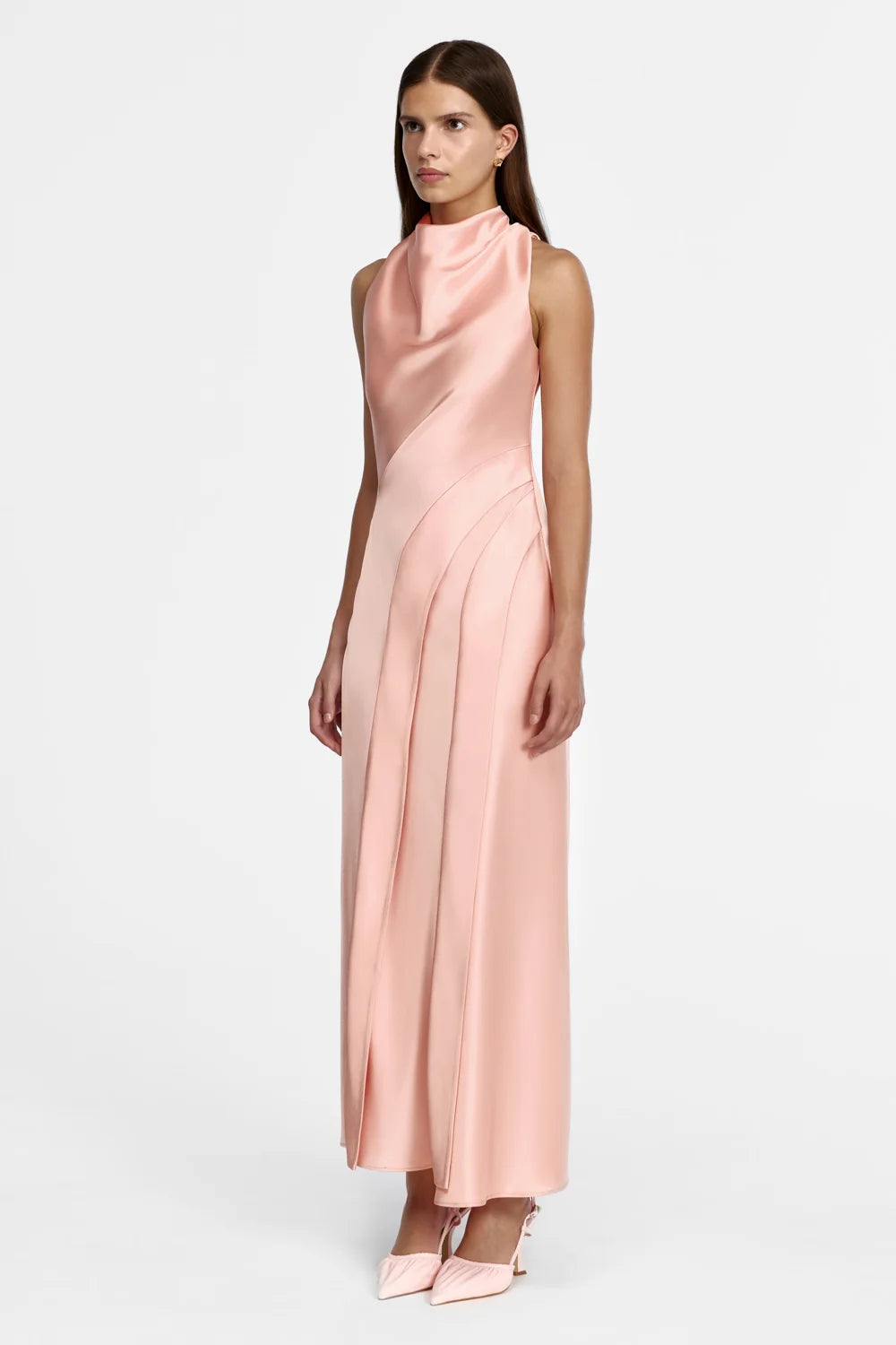 ACLER - Lecha Maxi Dress in Soft Flamingo