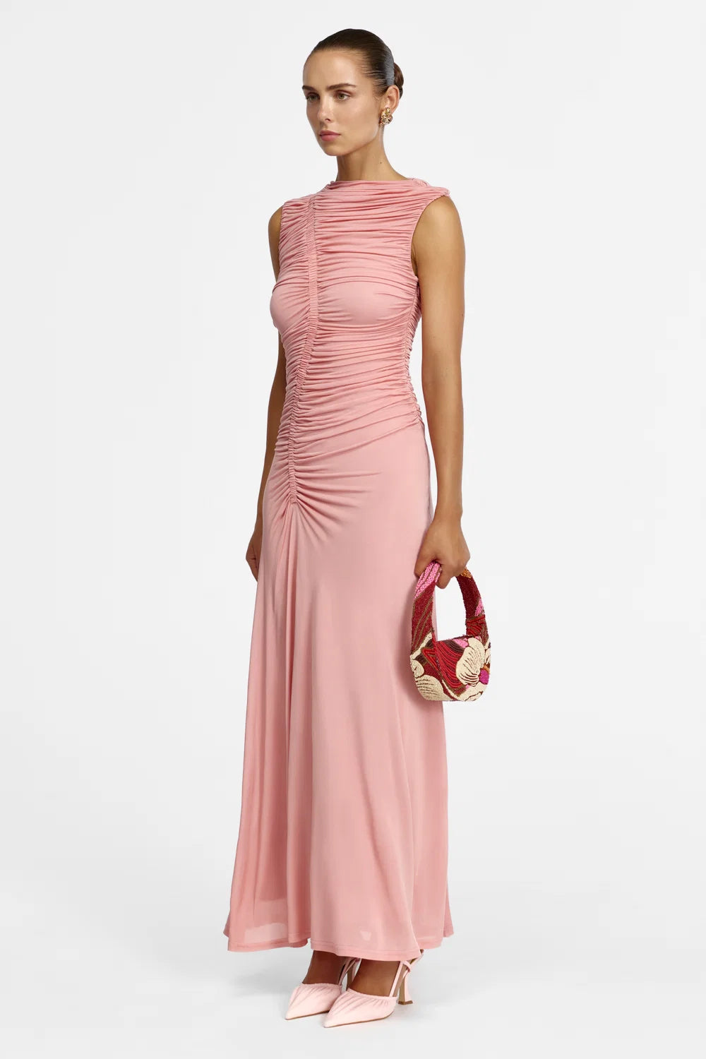 ACLER - Gillian Maxi Dress in Rose Petal