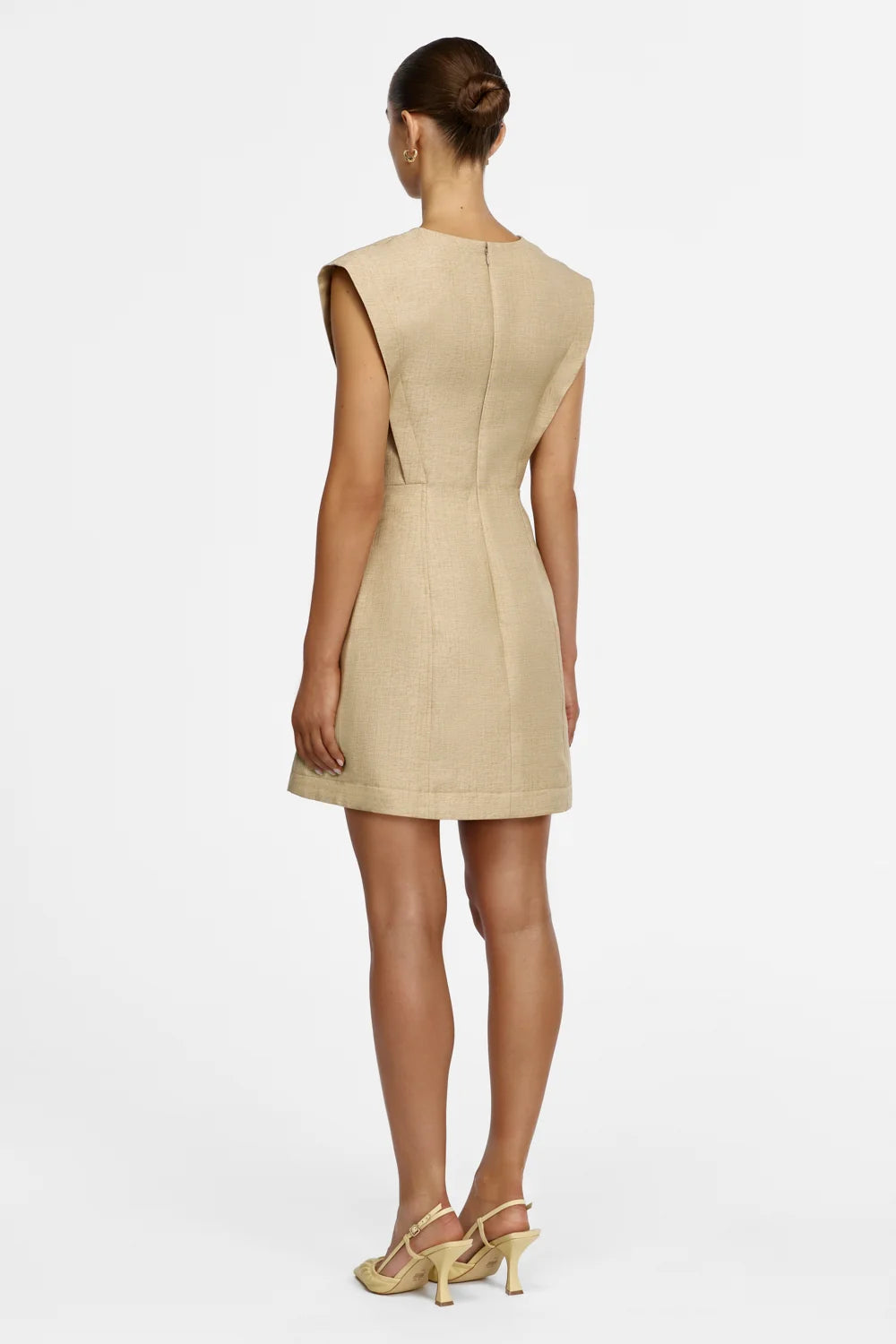 ACLER - Mcalroy Mini Dress in Paper Bark