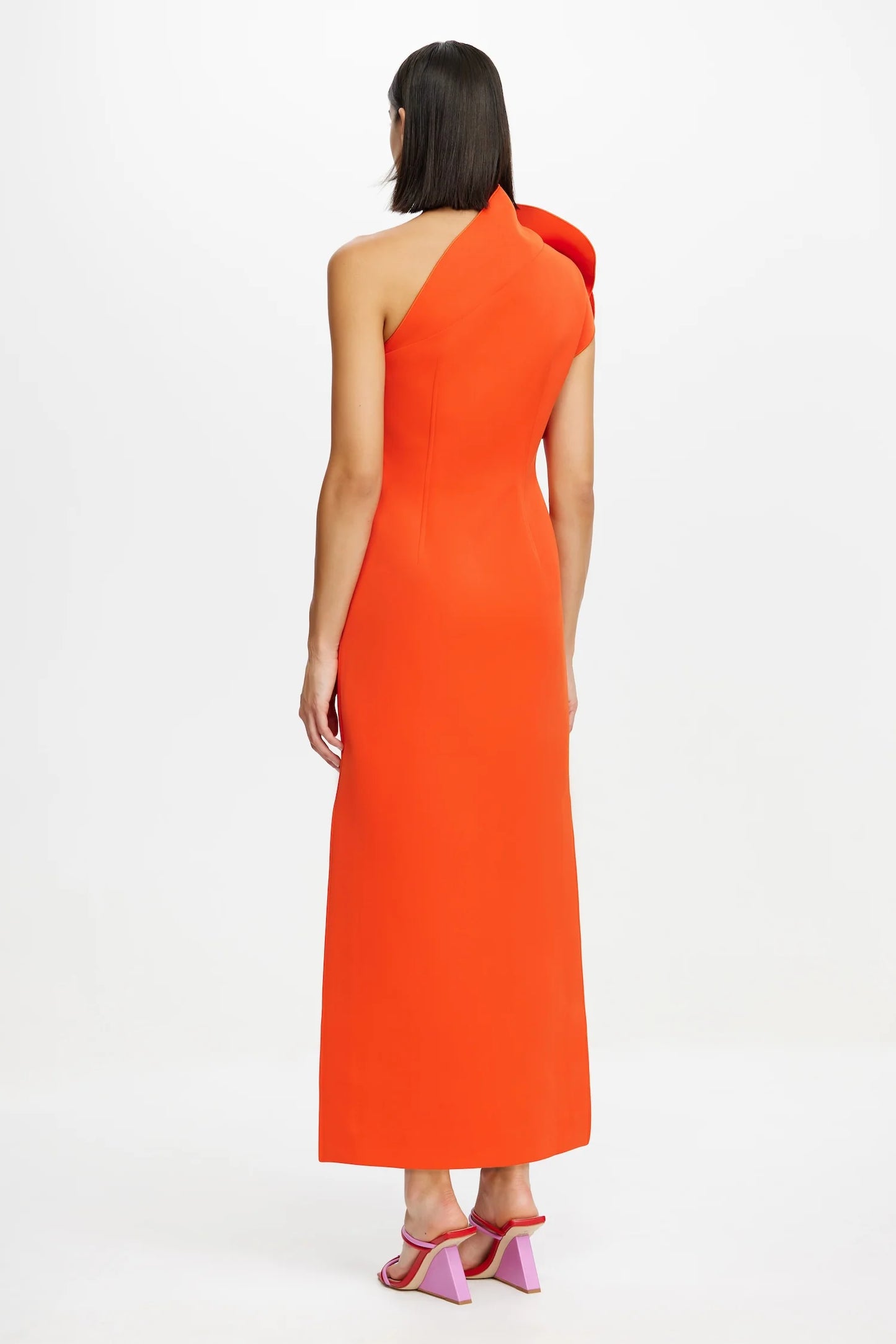 ACLER - Hawkley Midi Dress in Rosso