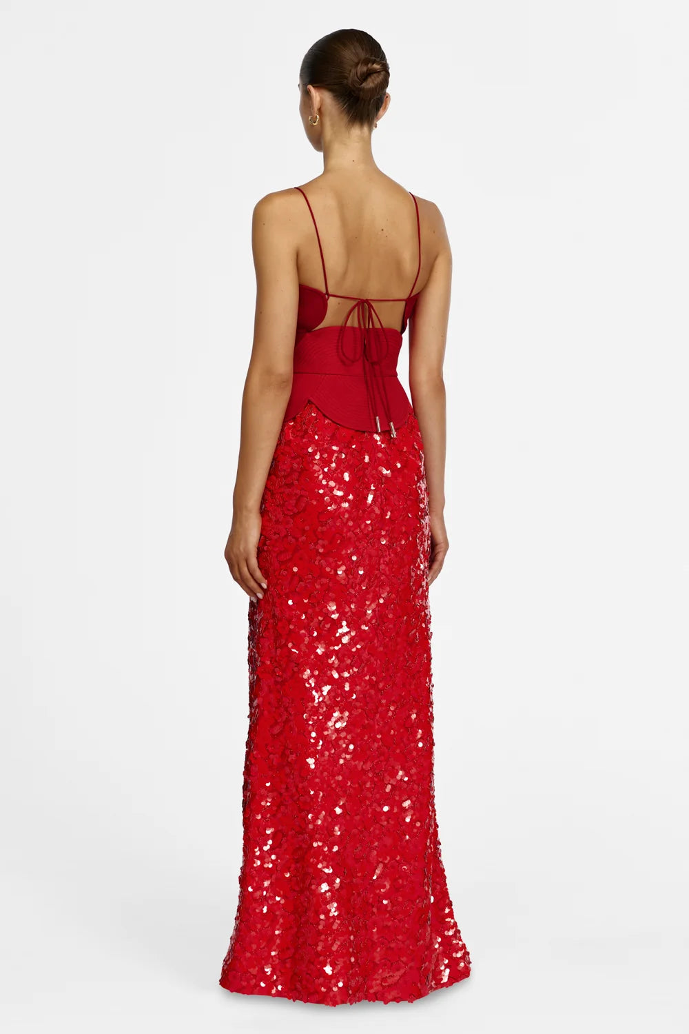 ACLER - Pryde Maxi Dress in Spicy Red