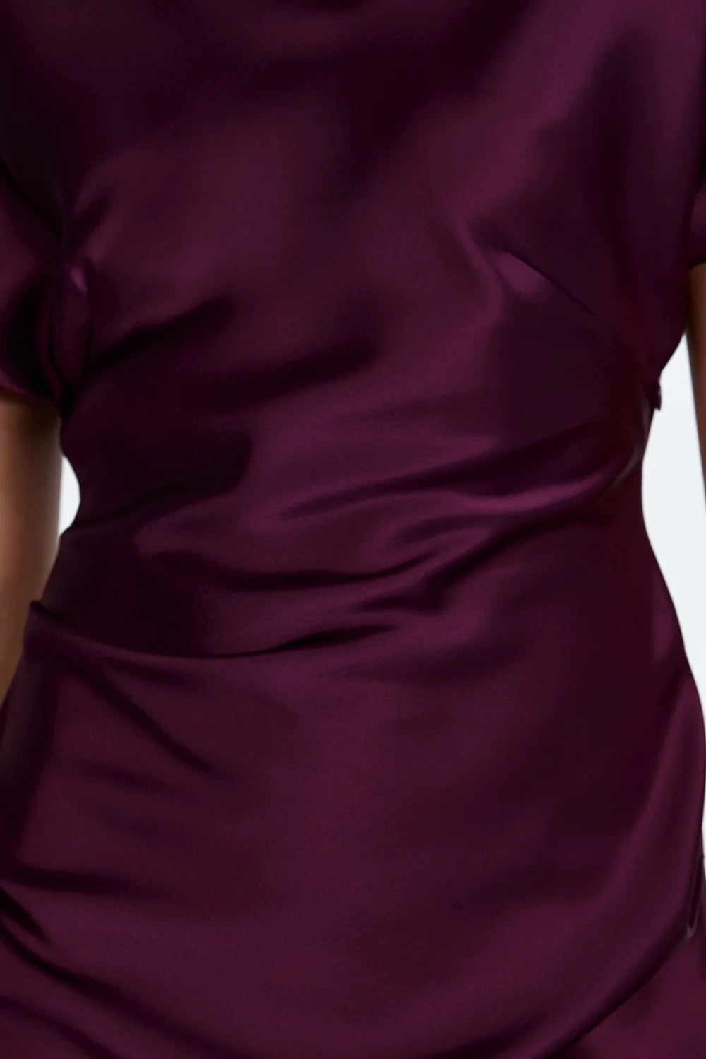 ACLER - Kadina Mini Dress in Boysenberry