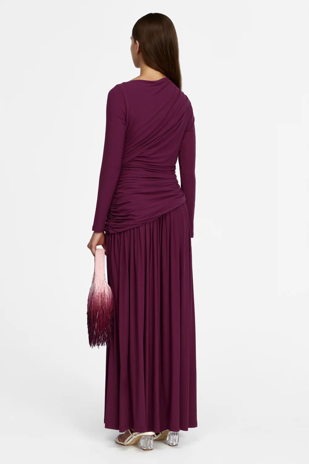 ACLER - Stamford Maxi Dress in Boysenberry