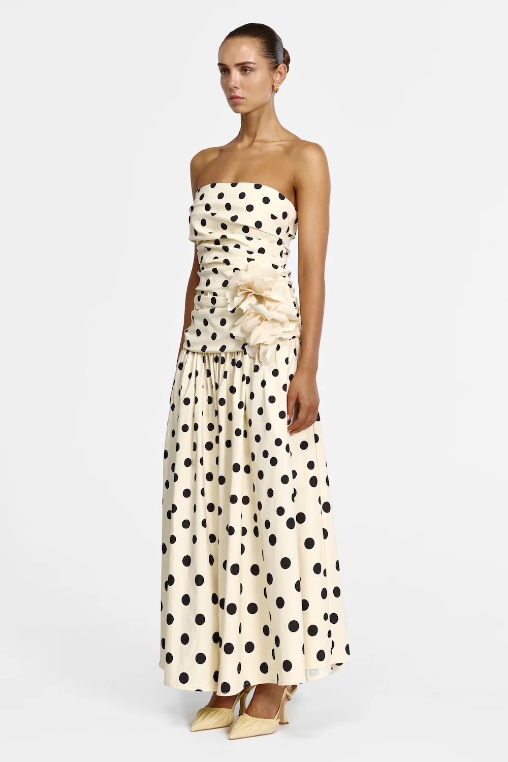 ACLER - Ketchin Maxi Dress in Dotty
